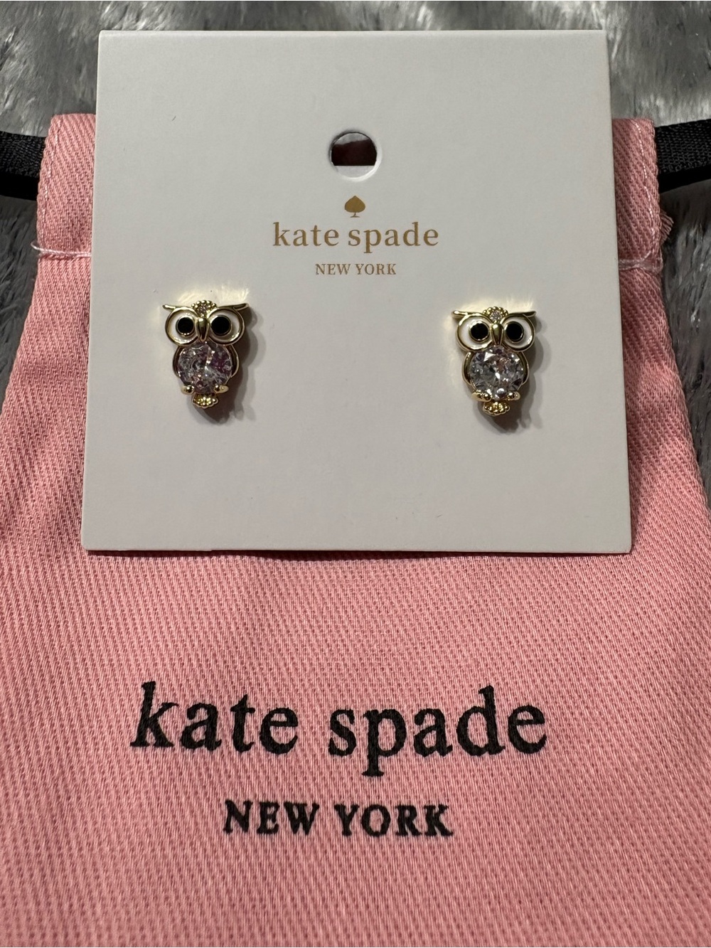 Kate Spade Owl Stud Earrings